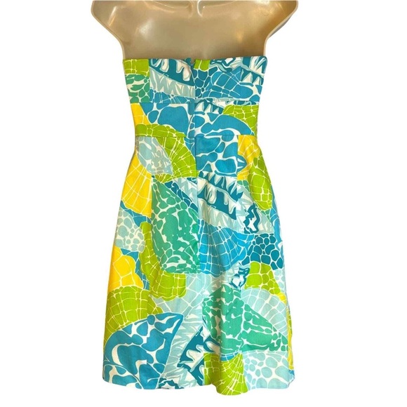 Lilly Pulitzer Jeweled Waistline Strapless Dress - Picture 8 of 13